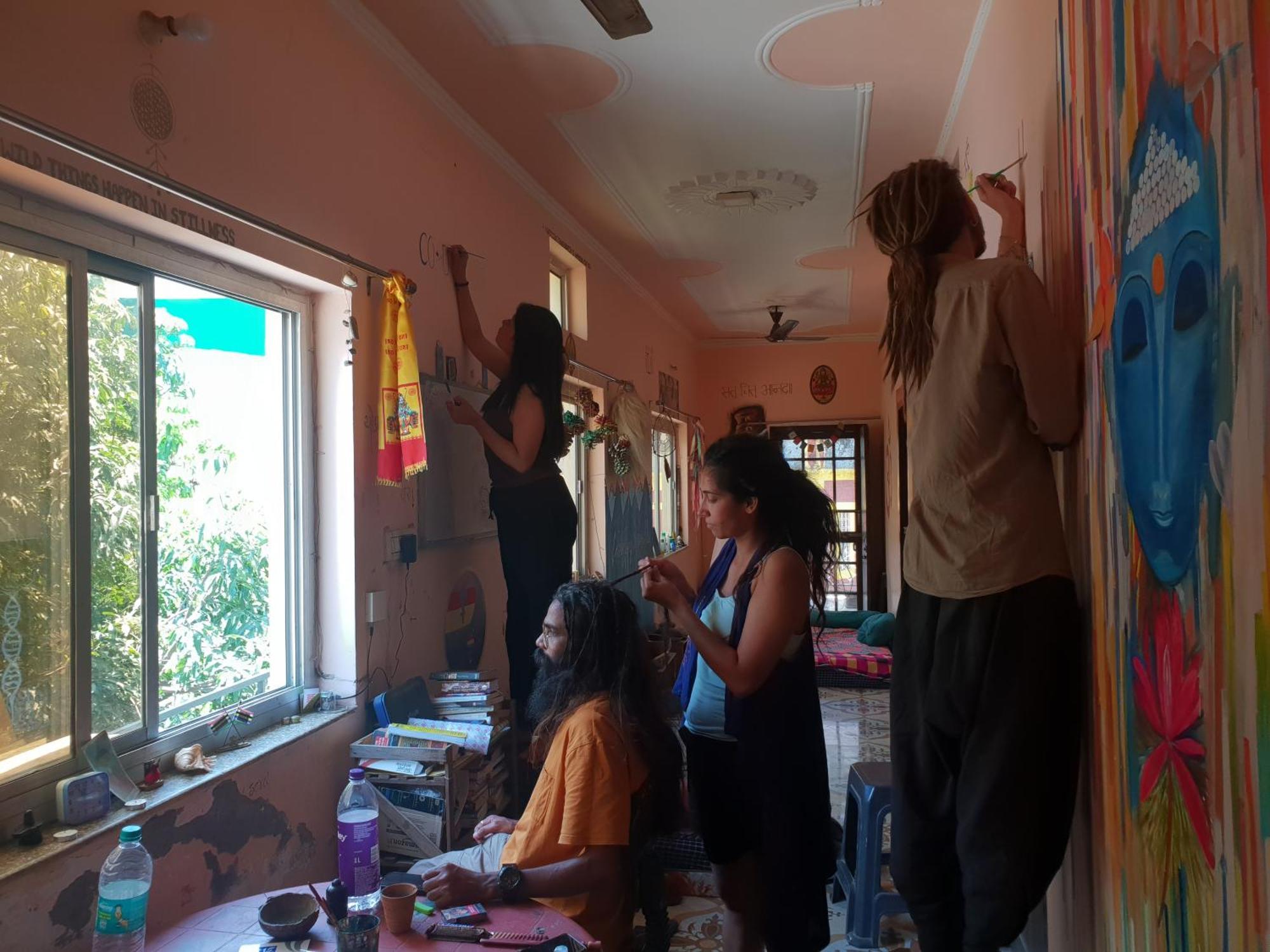 بيت شباب Tebaar Backpackers Rishīkesh المظهر الخارجي الصورة